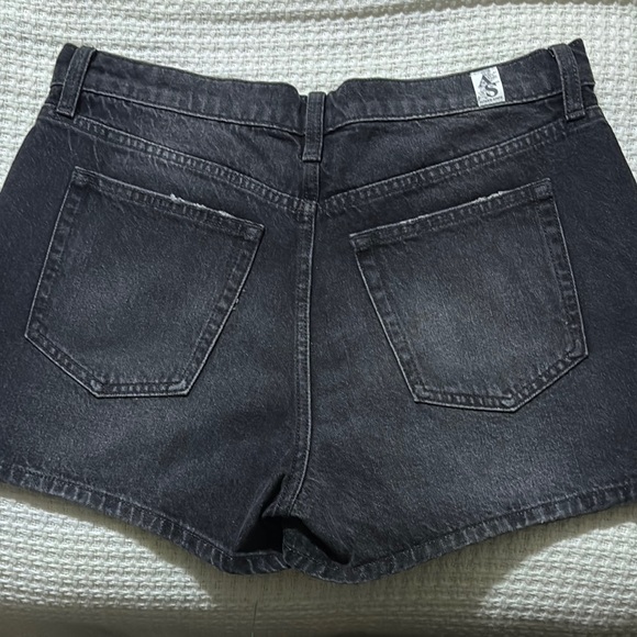 Altar’d State Asymmetrical Black Jean Skort - Picture 4 of 4